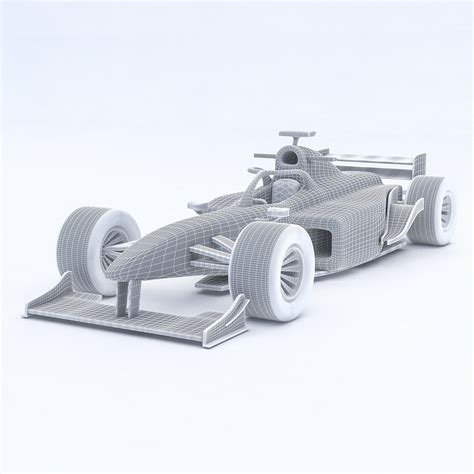 Formula 1 Car - 3D Model by nvere