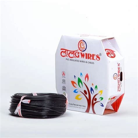 PVC Black PVC Insulated Flexible Wire 45m 2 5 Sqmm At 1430 Roll In