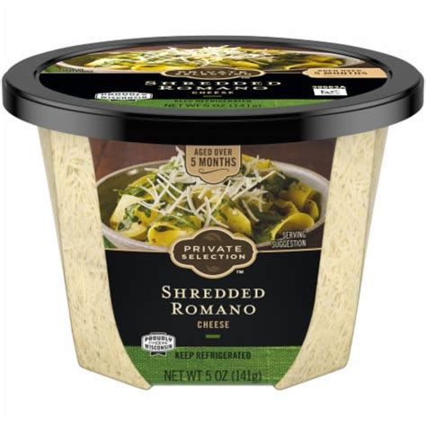 Private Selection Shredded Romano Cheese 5 Oz QFC