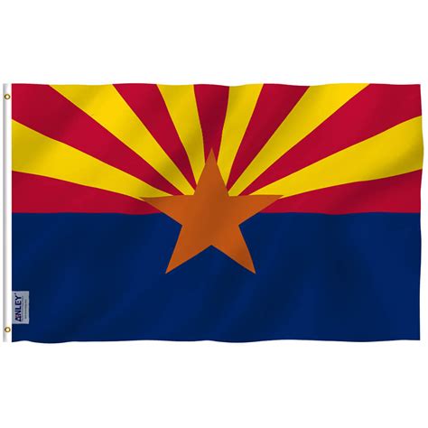 Fly Breeze Arizona State Flag 3x5 Foot - Anley Flags