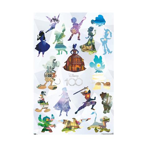 Trends International Disney 100th Anniversary - Character Grid Poster