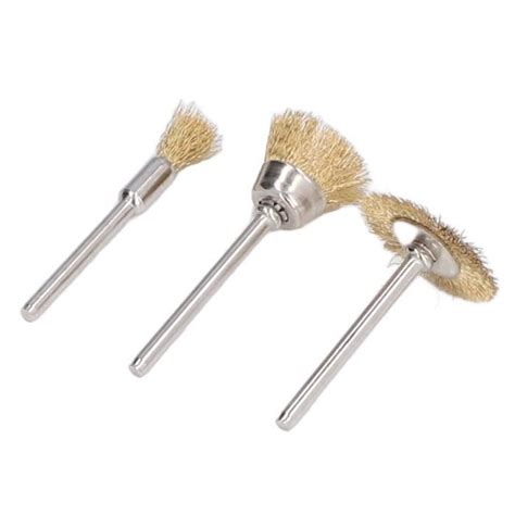 ZJCHAO brosse à roue métallique Brosses métalliques en laiton bon