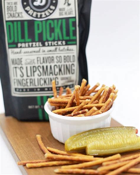 Pop Daddy Dill Pickle Pretzel Sticks Oz Healthy Bold Gourmet