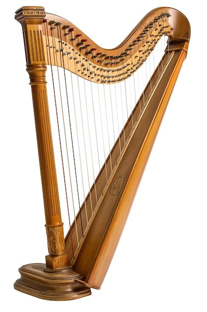 Premium Photo Classical Harp Orchestra Music Instrument