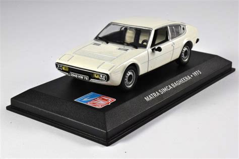 1 43 Matra Simca Bagheera White 1976 Altaya MTBag76 2 Divsmodels