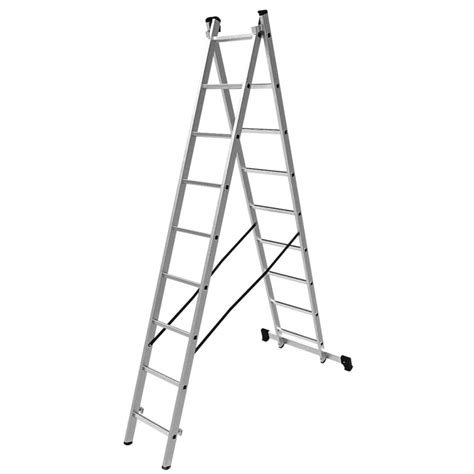 Двухсекционная лестница Олимп 2x9 1220209A - выгодная цена, отзывы ...