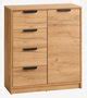 Drawer Door Chest Jenslev Oak Jysk