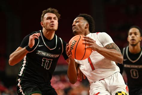 Takeaways From Maryland Mens Basketballs Emphatic Win Over Binghamton