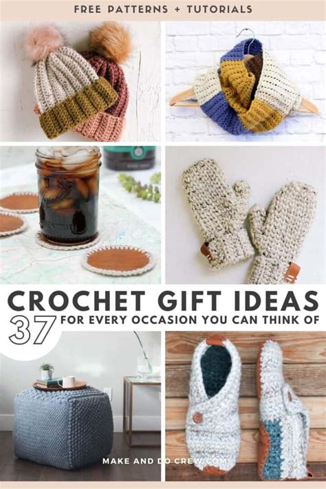 Easy Crochet Gift Ideas Make Do Crew