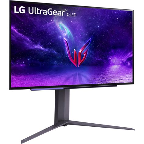 LG UltraGear 27" 1440p OLED 240Hz Gaming Monitor 27GR95QE-B B&H