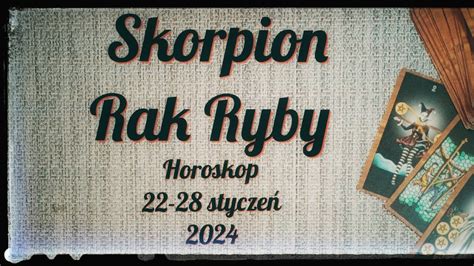 Horoskop Tygodniowy Stycze Znaki Wody Skorpion Rak Ryby