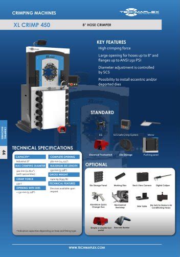 S Crimp P Techmaflex Pdf Catalogs Technical