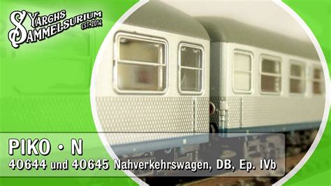 Piko Nahverkehrswagen Bn Und Abn Epoche Iv Der Db