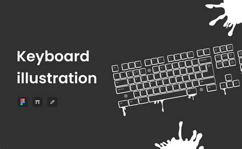 Keyboard Illustration Figma