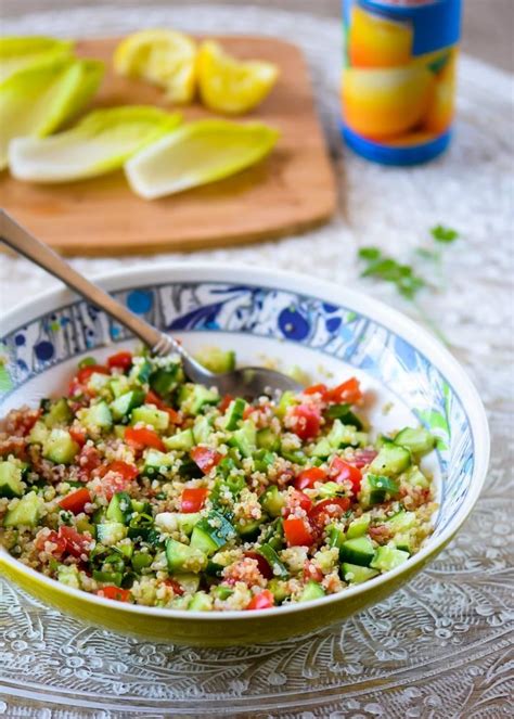 Quinoa Tabbouleh Salad Recipe ChefDeHome