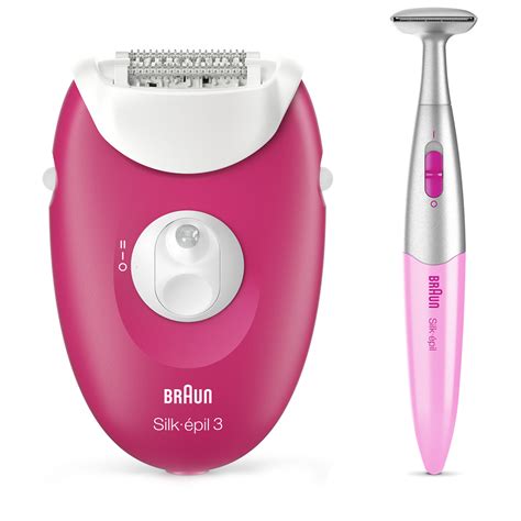 Эпилятор Braun Silk-epil 3 - 3420 + стайлер для бикини купить в ...