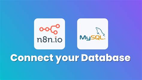 How To Connect Your Mysql Database With N N