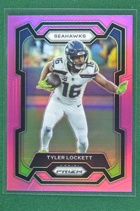 Tyler Lockett Panini Prizm Pink Seattle Seahawks Ebay