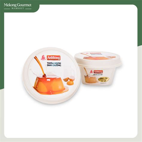 Bánh flan caramel cao cấp Ánh Hồng 80g – MekongGourmet