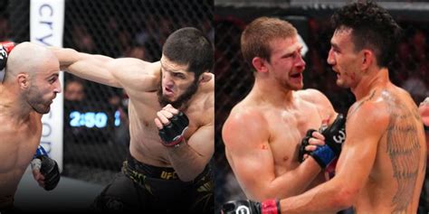 10 Best UFC Fights Of 2023, Ranked