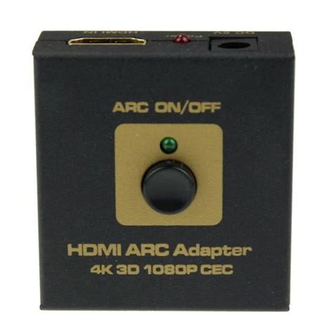 Adaptateur Hdmi Arc Vers Hdmi Et Convertisseur Audio Optique K D