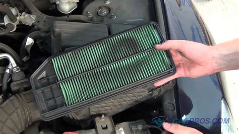 Honda Accord 2003 Replace Air Cleaner Air Cleaner Intake Cha