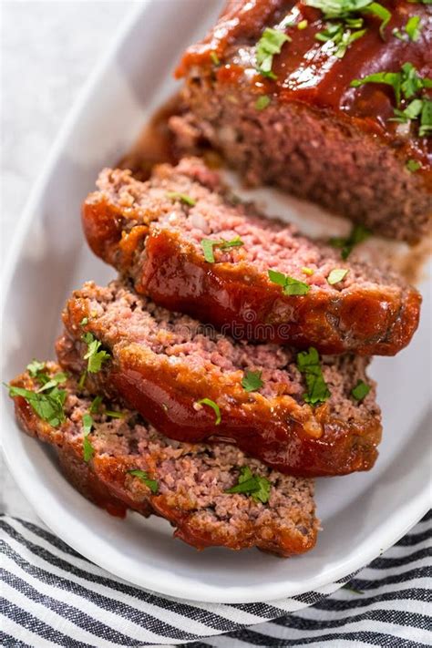 Classic Meatloaf Stock Image Image Of Green Meatloaf 271278395