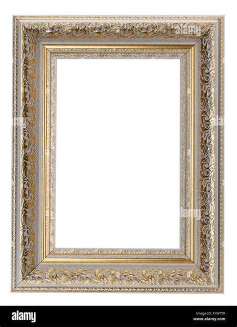 vintage frame isolated on the white background Stock Photo - Alamy