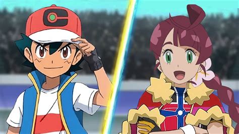 Pokemon Battle Ash Vs Champion Chloe Alternate Best Ash Team Youtube