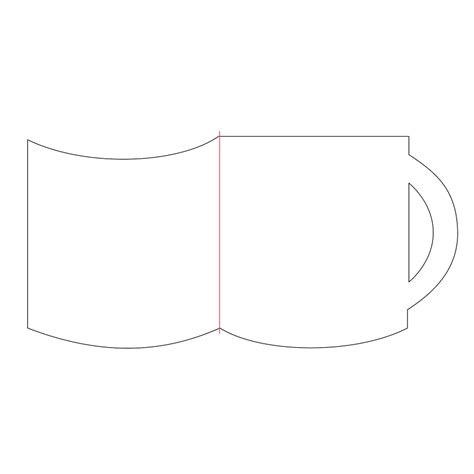 Mug Card Template The Craft Chop