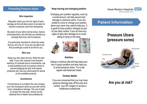 Patient Information Pressure Ulcer Leaflet