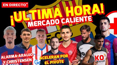 🚨 Última Hora BarÇa 💣¡fichaje Inminente 💥 El City A Por Araujo Y El