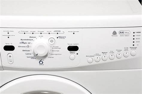 Lave Linge Hublot Whirlpool AWO 5831 AWO5831 2287080