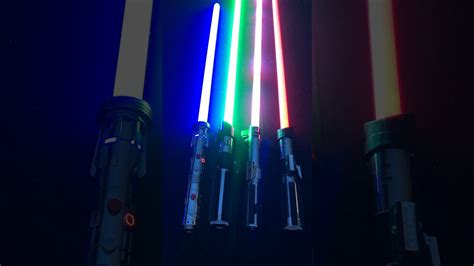 Star Wars Lightsaber Comparison Hasbro Black Series Force Fx Proffie Imperial Workshop Neopixel