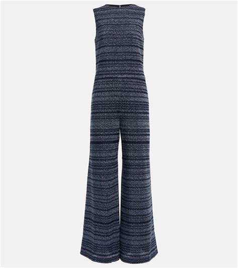 Missoni Zig Zag Knit Lam Jumpsuit Missoni