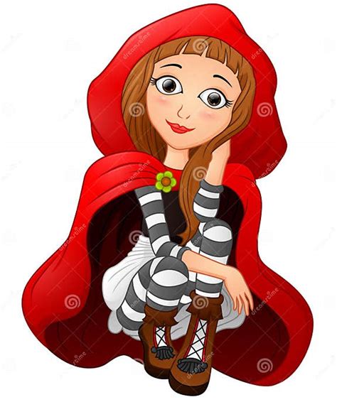 Little Red Riding Hood Stock Vector Illustration Of Beauty 78444948