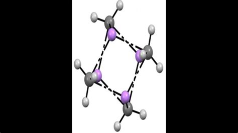 Three Dimensional Structure Of Tetrameric Methyllithium Ferrocene