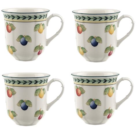 Villeroy And Boch French Garden Fleurence Mug Set Of Four