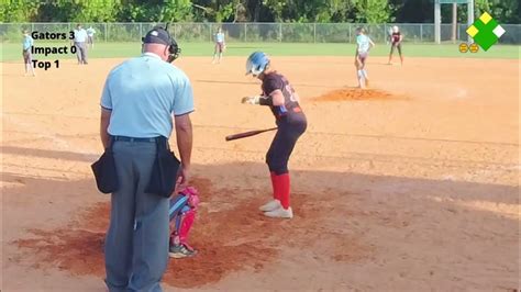 Lady Gators Jackson 13u At Boca Impact 2010 Softball Youtube