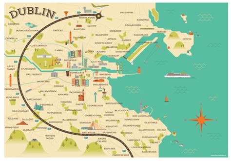 Dublin Ireland Map | World Map 07