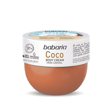 Creme Corporal Babaria Coco Ml Vegan