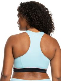 ROXY Fitness Sports Bra Bikini Top For Women Roxy