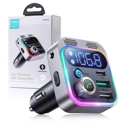 Ready Stock Joyroom JR CL16 Car Wireless FM Transmitter Incar