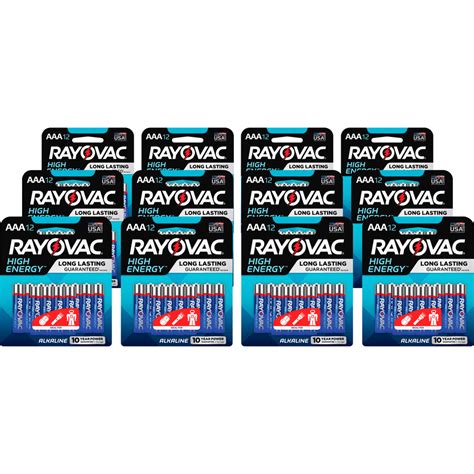 Rayovac High Energy Alkaline Aaa Battery Packs Jd Office Products