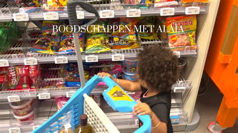 Boodschappen met Alaïa Kyara Esser weekvlog YouTube