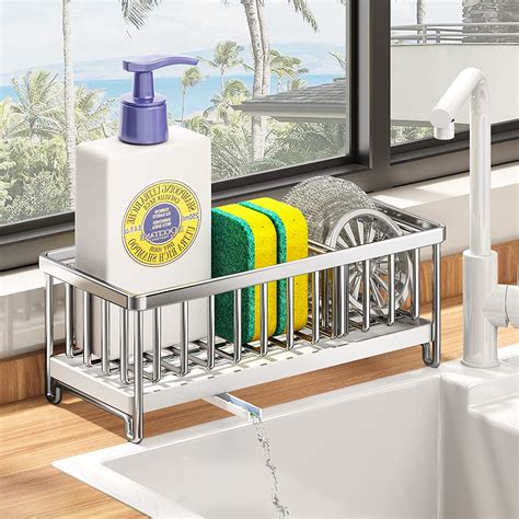 Amazon Sponge Holder For Kitchen Sink Kitchen Sink Caddy