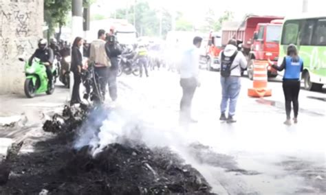 Manifestantes Bloqueiam Marginal Tiet Em S O Paulo Na Manh Desta