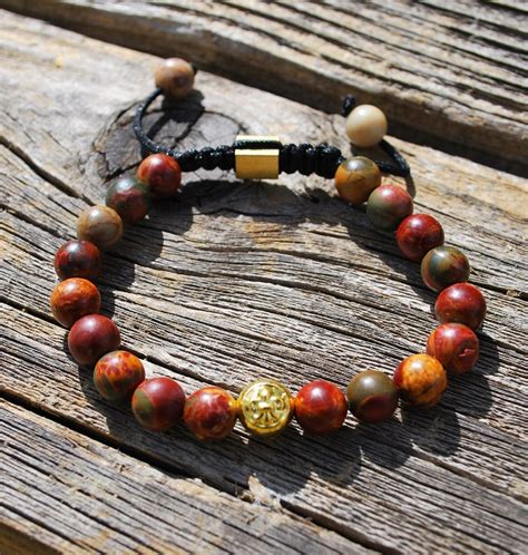 Tibetan Healing Bracelet Rainbow Jasper