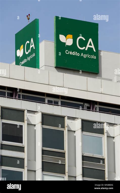 Credito Agricola CA Bank Lisbon Portugal Stock Photo Alamy