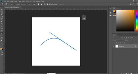 How to Make a Curved Line in Photoshop [Step by Step]